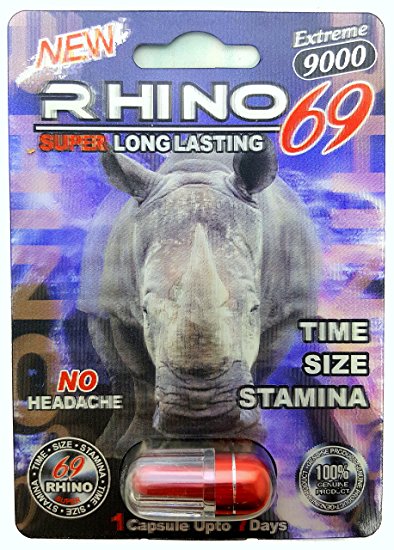 Rhino 6969 9000 6 Pill Pack