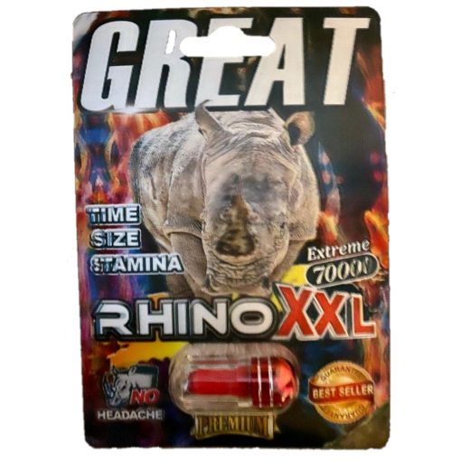 Rhino Great XXL 70000 5 Pill Pack