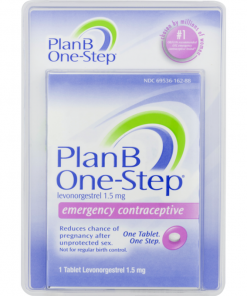 Plan B One-Step Emergency Contraceptive Morning After Pill 1 Tablet