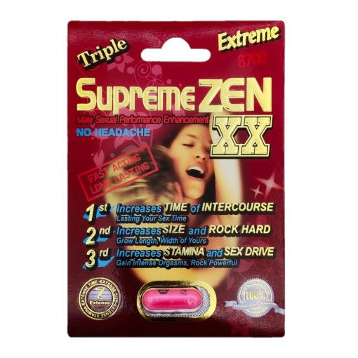 Supreme Zen XX Extreme 8700 5 Pill Pack