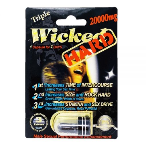 Wicked Hard 20000 5 Pill Pack