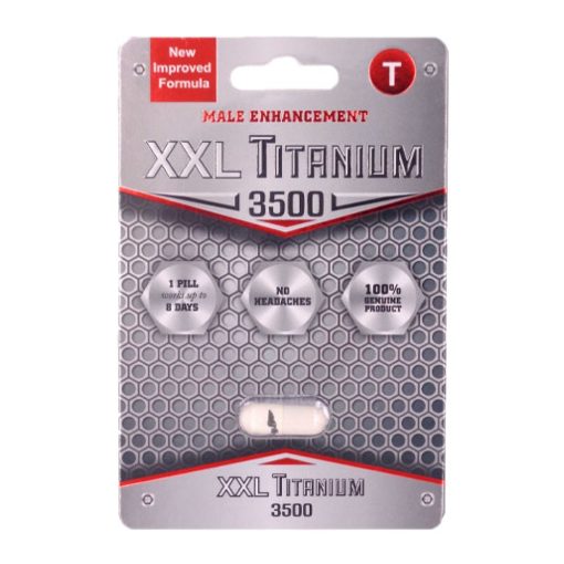 XXL Titanium 3500 5 Pill Pack