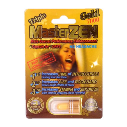 Master Zen Gold 7000 5 Pill Pack